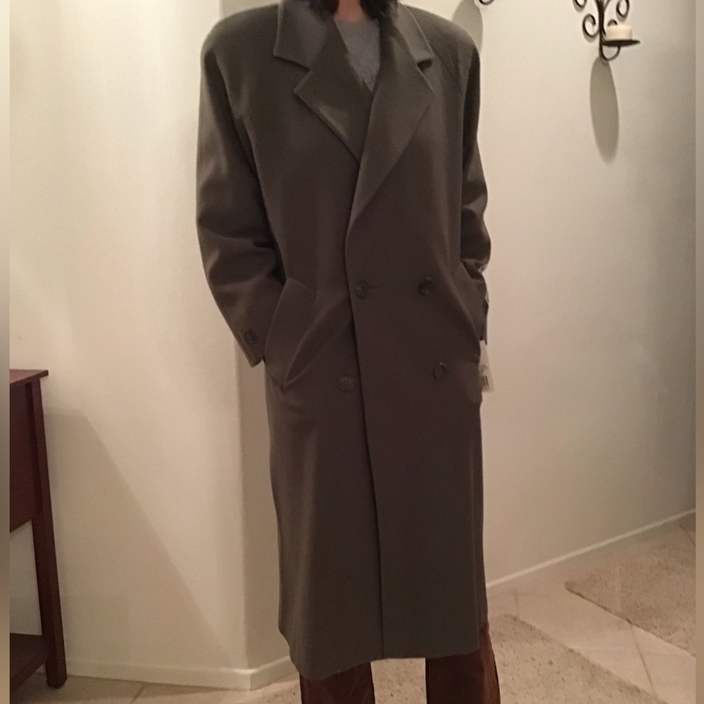 JonesNew York Petite Taupe Wool Coat